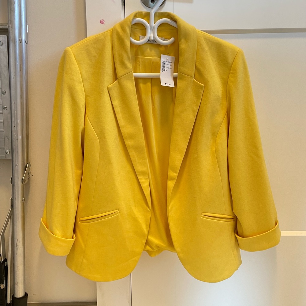 Yellow blazer - Picture 3 of 4